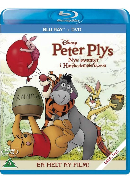 Cover for Disney · Peter Plys - Nye Eventyr I Hundredemeterskov (Blu-ray/DVD) (2012)