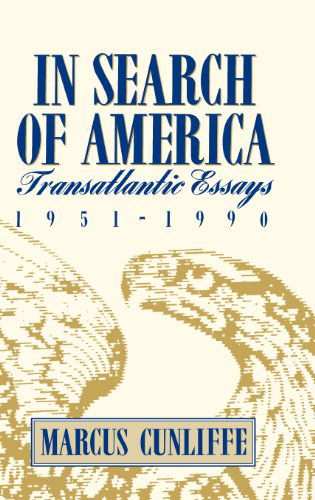 Cover for Phyllis Palmer · In Search of America: Transatlantic Essays, 1951-1990 (Hardcover Book) (1991)