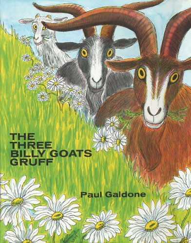 Cover for Peter Christen] [Asbj2rnsen · The Three Billy Goats Gruff (Hardcover Book) (1979)