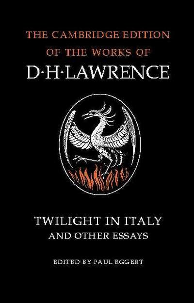 Cover for D. H. Lawrence · Twilight in Italy and Other Essays - The Cambridge Edition of the Works of D. H. Lawrence (Paperback Bog) (2002)