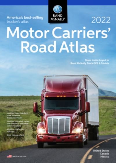 Cover for Rand McNally · 2022 Motor Carriers' Road Atlas (Paperback Bog) (2021)