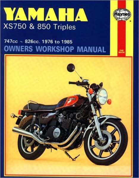 Cover for Haynes Publishing · Yamaha XS750 &amp; 850 Triples (76 - 85) Haynes Repair Manual (Paperback Bog) [Revised edition] (1990)