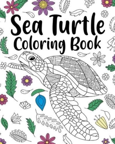 Cover for Paperland · Sea Turtle Coloring Book (Paperback Bog) (2024)
