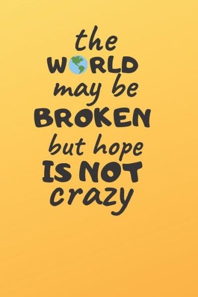 Cover for Ehj Finance · The World May Be Broken But Hope Is Not Crazy (Pocketbok) (2019)