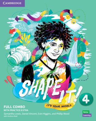 Cover for Samantha Lewis · Shape It! Level 4 Full Combo Student's Book and Workbook with Practice Extra - Shape It (Book) (2020)