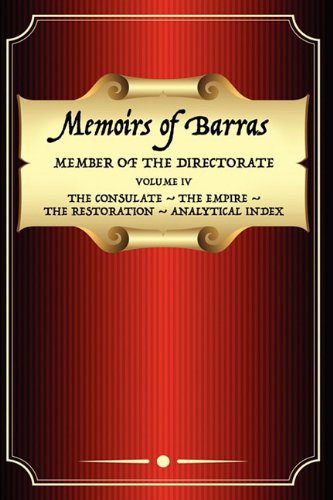 C. E. Roche · Memoirs of Barras Vol 4 (Paperback Book) (2024)