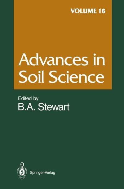 Cover for D L Brakensiek · Advances in Soil Science: Volume 16 - Advances in Soil Science (Taschenbuch) [Softcover reprint of the original 1st ed. 1991 edition] (2011)