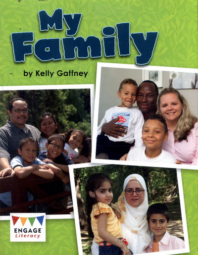 Cover for Kelly Gaffney · My Family - Engage Literacy Gold (Paperback Book) (2017)