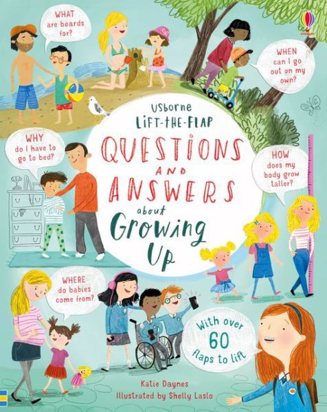 Cover for Katie Daynes · Lift-the-flap Questions and Answers about Growing Up - Questions and Answers (Kartongbok) (2019)