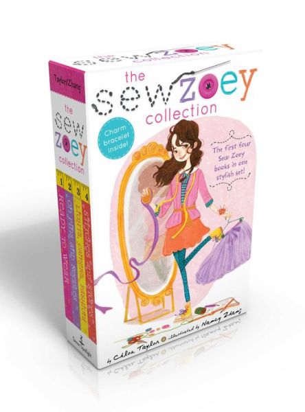 The Sew Zoey Collection: Ready to Wear; on Pins and Needles; Lights, Camera, Fashion!; Stitches and Stones [with Charm Bracelet] - Chloe Taylor - Books - Simon Spotlight - 9781481445122 - September 15, 2015