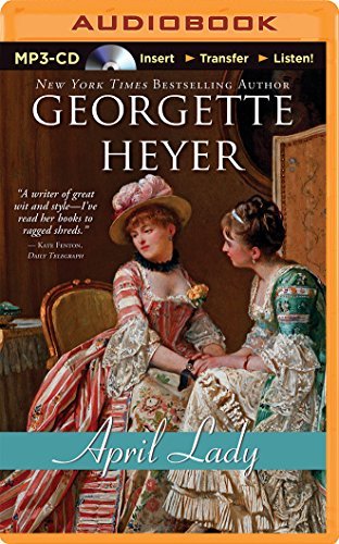 Cover for Georgette Heyer · April Lady (MP3-CD) [Mp3 Una edition] (2014)