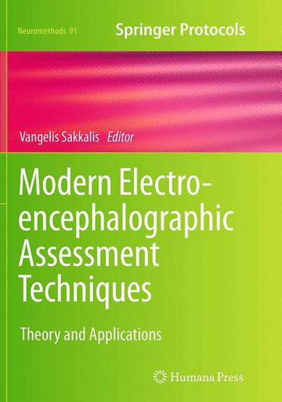 Cover for Modern Electroencephalographic Assessment Techniques: Theory and Applications - Neuromethods (Paperback Book) [Softcover reprint of the original 1st ed. 2015 edition] (2016)