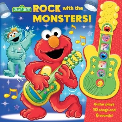 Cover for P I Kids · Sesame Street Guitar Mini Deluxe (Hardcover Book) (2022)