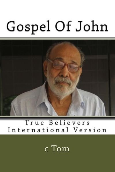 Cover for C Tom · Gospel Of John (Study Bible) Red Letter Edition (Paperback Book) (2015)