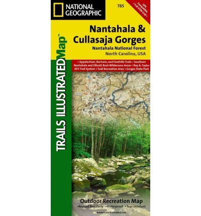 Cover for National Geographic Maps · Nantahala and Cullasaja Gorges, Nantahala National Forest: Trails Illustrated Other Rec. Areas (Map) (2020)