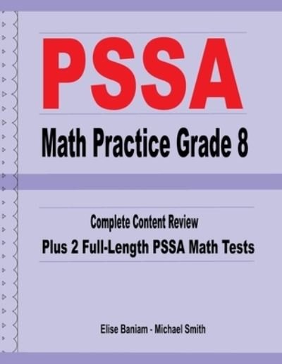 Cover for Michael Smith · PSSA Math Practice Grade 8 (Paperback Book) (2021)