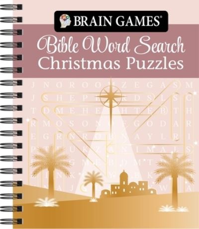 Cover for Publications International Ltd. · Brain Games - Bible Word Search Christmas Puzzles (Book) (2023)