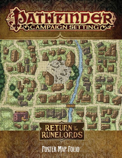 Pathfinder Campaign Setting: Return of the Runelords Poster Map Folio - Paizo Staff - Lautapelit - Paizo Publishing, LLC - 9781640781122 - tiistai 12. maaliskuuta 2019