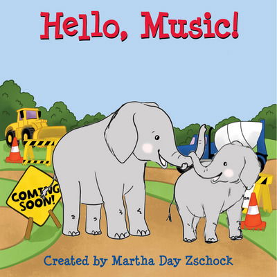 Cover for Martha Day Zschock · Hello, Music! (Board book) (2023)