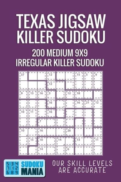 Cover for Sudoku Mania · Texas Jigsaw Killer Sudoku (Paperback Book) (2019)