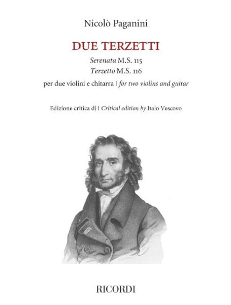 Cover for Nicolo Paganini · Due (2) Terzetti (Paperback Book) (2021)