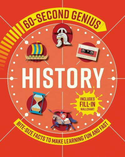 Cover for Mortimer Children's · 60 Second Genius: History (Hardcover Book) (2021)