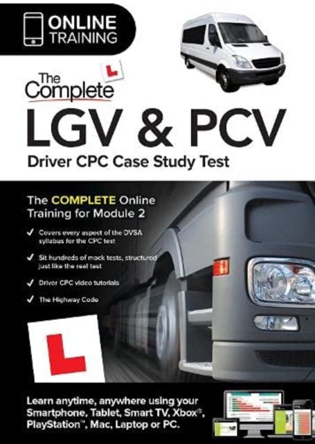 Cover for The Complete LGV &amp; PCV Driver Case Study Test (Online Subscription) (Pocketbok) (2021)