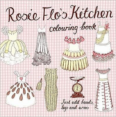 Cover for Roz Streeten · Rosie Flo's Kitchen Colouring Book - checker pink (Paperback Bog) (2011)