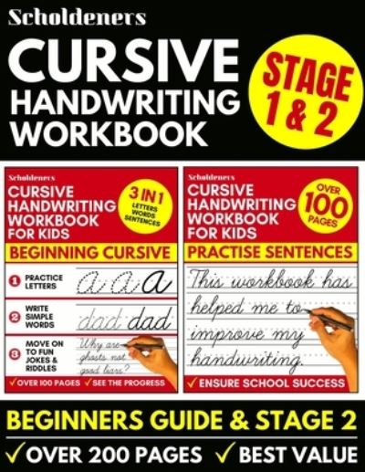 Cursive Handwriting Workbook - Scholdeners - Książki - Devela Publishing - 9781913357122 - 3 października 2019