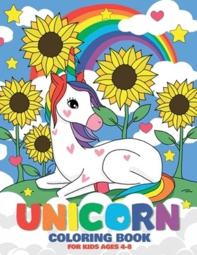 Cover for Unicorn Fluff · Unicorn Coloring Book (Paperback Book) (2020)
