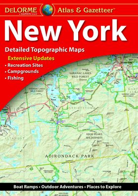 DeLorme® New York Atlas & Gazetteer - Delorme - Libros - DeLorme Publishing - 9781946494122 - 24 de julio de 2018