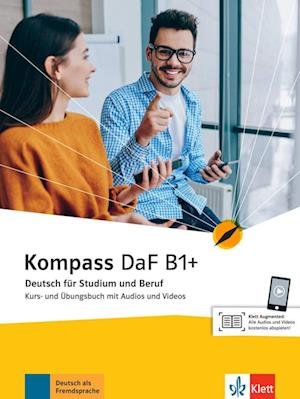 Birgit Braun · Kompass DaF: Kurs- und  Ubungsbuch B1+ (Paperback Bog) (2022)