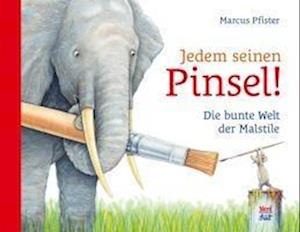 Cover for Marcus Pfister · Jedem seinen Pinsel! (Book) (2025)