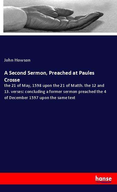 Cover for Howson · A Second Sermon, Preached at Pau (Book)