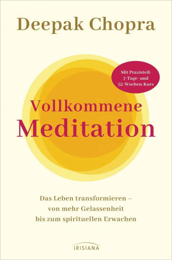 Cover for Deepak Chopra · Vollkommene Meditation (Inbunden Bok) (2021)