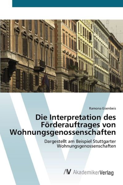 Cover for Eisenbeis · Die Interpretation des Förder (Book) (2012)