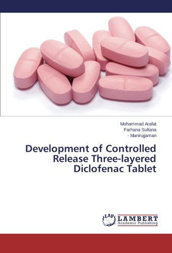 Cover for Manirujjaman · Development of Controlled Release Three-layered Diclofenac Tablet (Paperback Book) (2014)