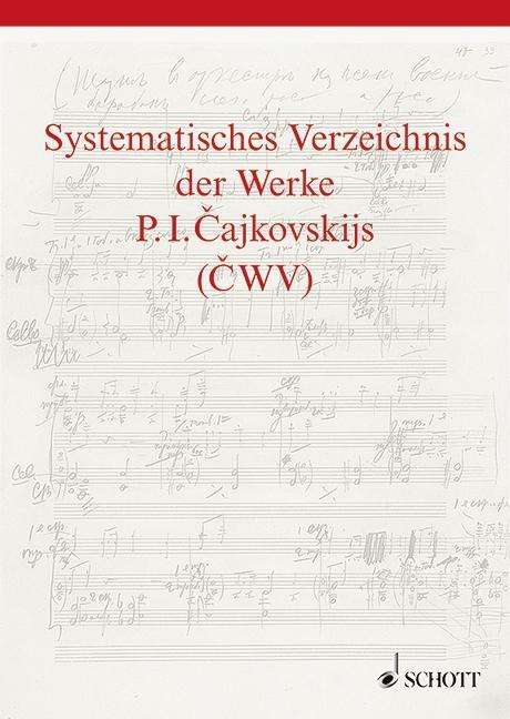 Cover for Tschaikowski · Systematisches Verz. der (Book)