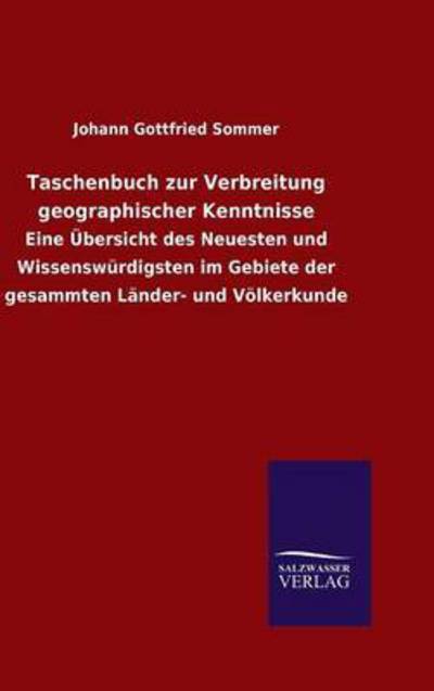 Cover for Sommer · Taschenbuch zur Verbreitung geog (Book) (2016)