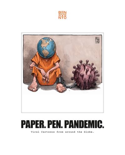 Cover for Benevento Publishing · Paper. Pen. Pandemic. (Inbunden Bok) (2021)