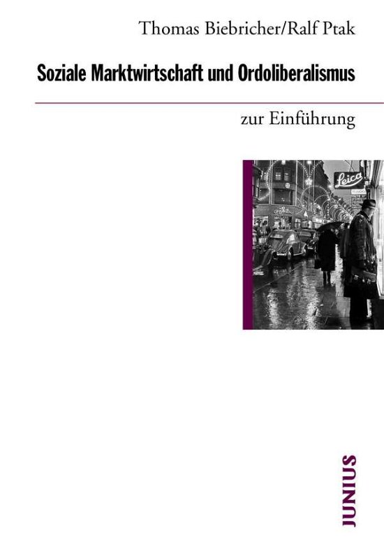 Cover for Biebricher · Soziale Marktwirtschaft und (Bog)