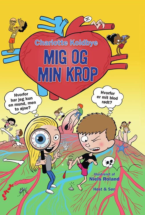 Cover for Charlotte Koldbye · Mig og min krop (Indbundet Bog) [1. udgave] (2021)