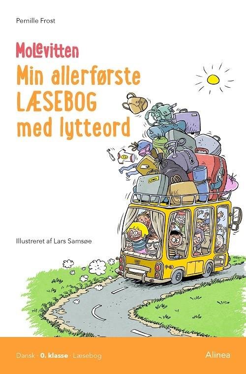 Cover for Pernille Frost · Molevitten: Molevitten, 0. kl., Min allerførste læsebog med lytteord (Innbunden bok) [1. utgave] (2019)