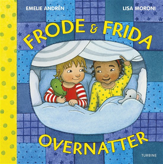 Cover for Emelie Andrén · Frode og Frida overnatter (Pappbok) [1. utgave] (2022)