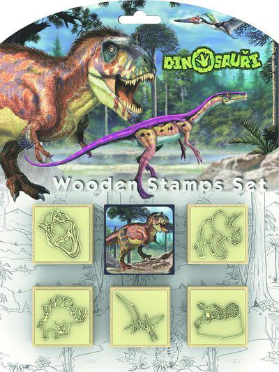 Cover for Dinosaurier - Wooden stamps set (MERCH) (2021)