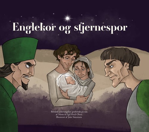 Cover for Mette og Egil Hvid-Olsen · Englekor og stjernespor (Hardcover Book) [1th edição] (2022)
