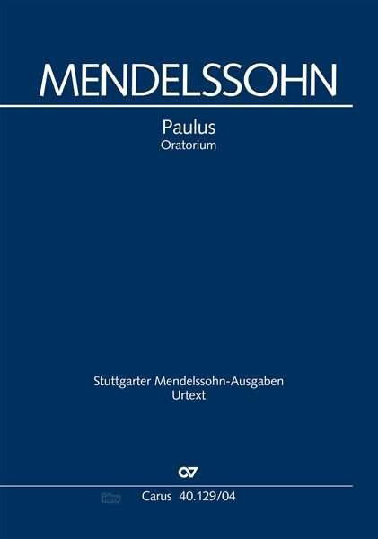 Paulus,KA.dt.CV40.129/04 - Mendelssohn - Bøger -  - 9790007092122 - 