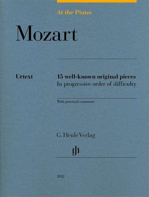 At The Piano - Mozart - Mozart - Kirjat - SCHOTT & CO - 9790201818122 - perjantai 6. huhtikuuta 2018