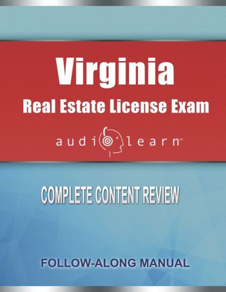 Cover for Audiolearn Content Team · Virginia Real Estate License Exam AudioLearn: Complete Audio Review for the Real Estate License Examination in Virginia! (Paperback Book) (2020)