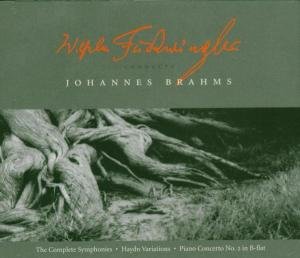 Cover for Brahms / Fischer / Various Orch / Furtwangler · Symphonies 1-4 / Haydn Variations (CD) (1999)